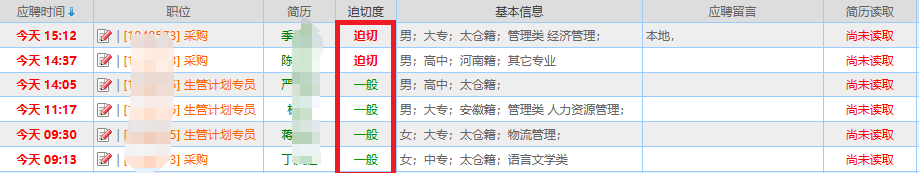 求職者們的福音來啦！在陽光太倉人才網(wǎng)，點(diǎn)亮“迫切求職”標(biāo)記，讓機(jī)會(huì)更快找到你！